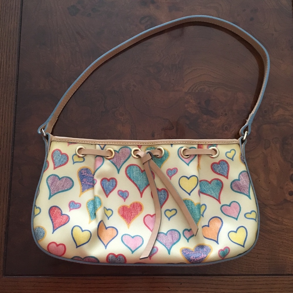 Dooney & Bourke scribble heart purse